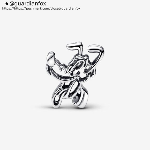 Pandora Disney Pluto Openwork Charm - Picture 2 of 6